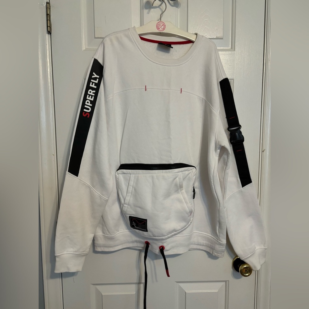 White 2XL white sweater